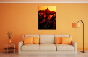 Tablou Canvas Apus de Soare in Venetia - Img 1