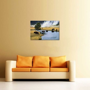 Tablou Canvas Bizon - Img 1