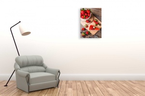 Tablou Canvas fructe capsune - Img 1