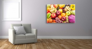 Tablou Canvas fructe mere, poama si de toate - Img 1