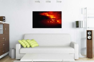 Tablou Canvas Lava Vulcanica - Img 1