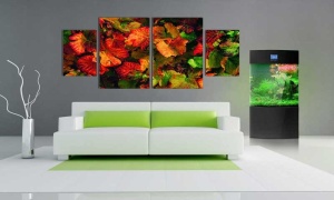 Tablou Canvas Multicanvas Frunze - Img 1