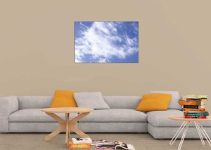 Tablou Canvas Nori Albi pe Cer - Img 1
