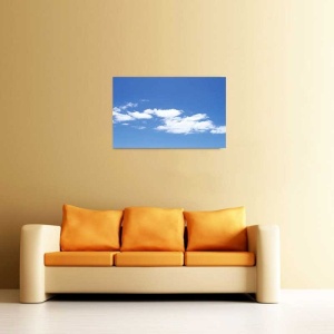 Tablou Canvas Nori Albi pe Cer - Img 1