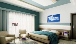 Tablou Canvas Nori Albi pe Cer - Img 1