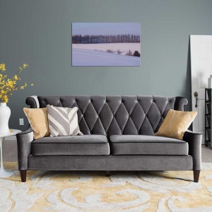 Tablou Canvas Padure iarna - Img 1