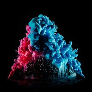 Tablou Canvas abstract explozie de culori - Img 3