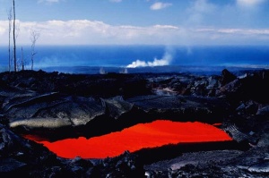 Tablou Canvas Lava Vulcanica - Img 2