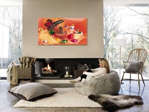 Tablou Canvas Ornamente de Craciun - Img 1