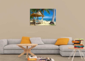 Tablou Canvas Plaja Tropicala - Img 1