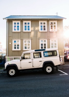Tablou Canvas Canvas Jeep parcat - Img 2