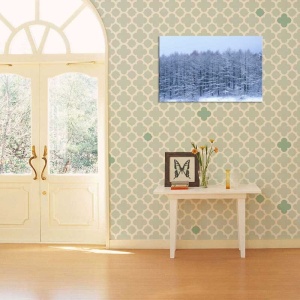 Tablou Canvas Copaci inghetati - Img 1