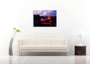 Tablou Canvas Eruptie Vulcanica - Img 1