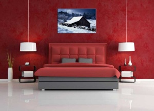 Tablou Canvas Hambar de munte - Img 1
