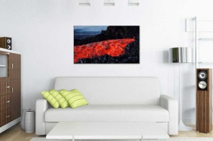 Tablou Canvas Lava Vulcanica - Img 1