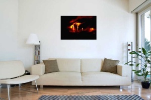 Tablou Canvas Lava Vulcanica - Img 1