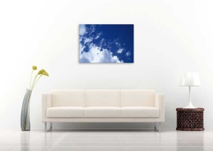 Tablou Canvas Nori Albi pe Cer - Img 1