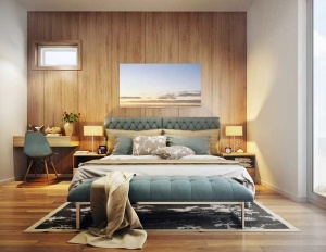 Tablou Canvas Nori Albi pe Cer - Img 1
