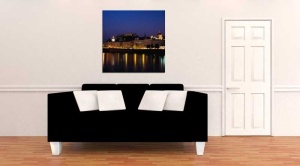 Tablou Canvas Urban noaptea - Img 1