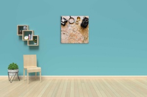 Tablouri Canvas harti strictul necesar pentru calatorie - Img 1
