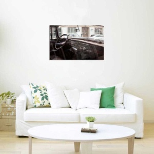 Tablou Canvas Canvas Parbriz Masina - Img 1
