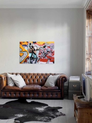 Tablou Canvas Graffiti - Img 1