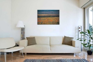 Tablou Canvas Camp cu flori - Img 1