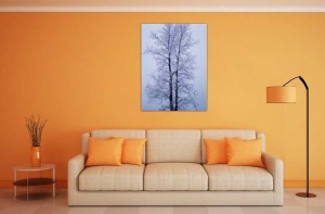 Tablou Canvas Copaci Inghetati - Img 1