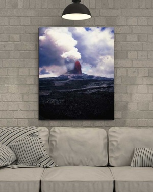 Tablou Canvas Eruptie Vulcanica - Img 1
