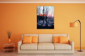 Tablou Canvas Eruptie Vulcanica - Img 1