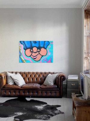 Tablou Canvas Graffiti - Img 1