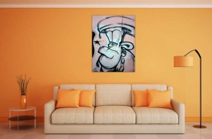 Tablou Canvas Graffiti - Img 1