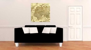 Tablou Canvas Harta - Img 1