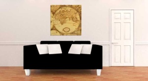 Tablou Canvas Harta - Img 1
