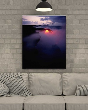 Tablou Canvas Lava Vulcanica - Img 1