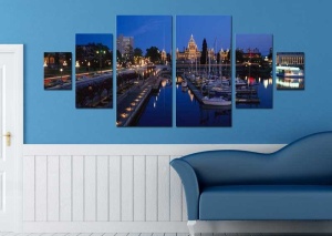 Tablou Canvas Multicanvas Port Turistic - Img 1
