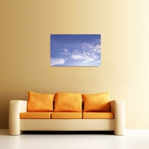 Tablou Canvas Nori Albi pe Cer - Img 1