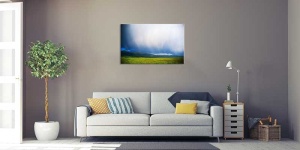 Tablou Canvas Peisaj Camp Verde - Img 1