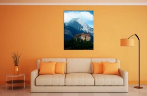 Tablou Canvas Peisaj montan - Img 1