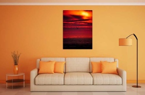Tablou Canvas Apus de soare