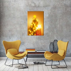 Tablou Canvas Lumanare de Craciun - Img 1