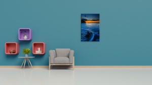 Tablou Canvas peisaje mare spumanta - Img 1