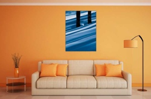Tablou Canvas Copaci in Zapada - Img 1