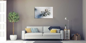 Tablou Canvas Flori in zapada - Img 1