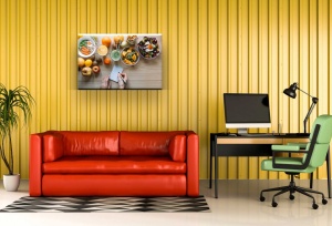 Tablou Canvas fructe pentru salata de fructe - Img 1
