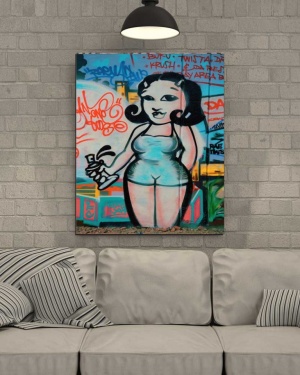 Tablou Canvas Graffiti - Img 1