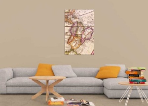 Tablou Canvas Harta - Img 1