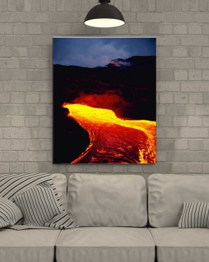 Tablou Canvas Lava Vulcanica - Img 1