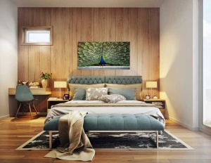 Tablou Canvas Paun - Img 1