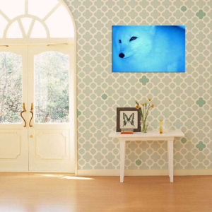 Tablou Canvas Vulpe Polara - Img 1